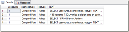 Optimización de Ad Hoc Queries en SQL Server